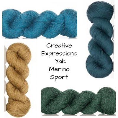 Creative Expressions Yak Merino Sport – 4 Colors