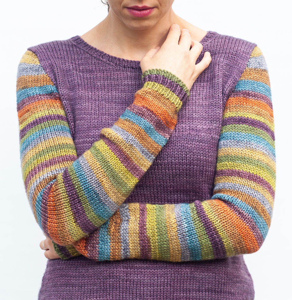 Worsted Sock Arms Sweater Kit